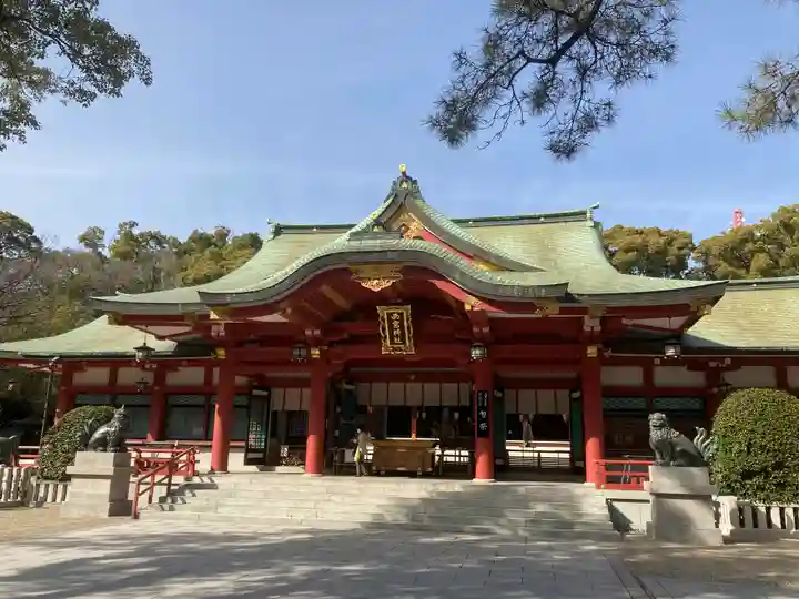西宮神社の本殿・本堂