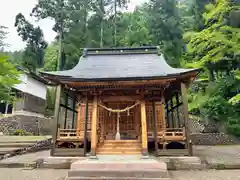 下梨地主神社の本殿