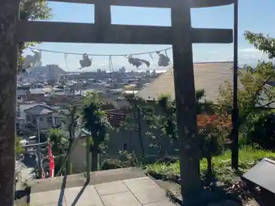 片瀬諏訪神社の鳥居