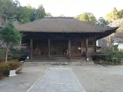 国宝　長寿寺の本殿・本堂