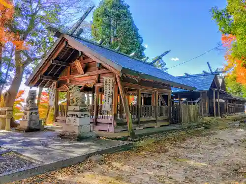 鞆江神社（明地）の本殿・本堂