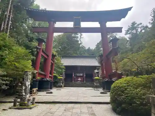 北口本宮冨士浅間神社の鳥居