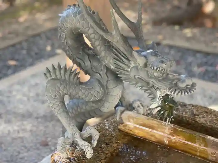 亀戸 香取神社の手水舎