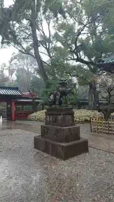 根津神社の狛犬