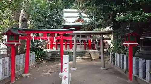 御田八幡神社の鳥居
