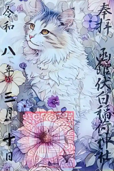 函館伏白稲荷神社の御朱印