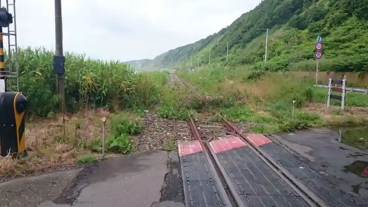 靜内神社の周辺