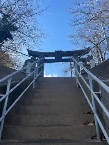 西中土神社の鳥居