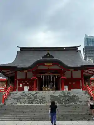 花園神社の本殿・本堂