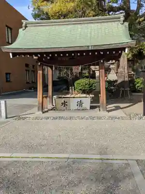 若宮八幡社の手水舎