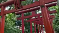 荒熊白髭稲荷神社の鳥居