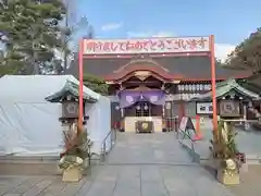 阿部野神社の初詣