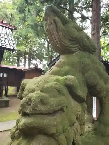 北城神明宮の狛犬