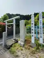 柳澤観音堂の鳥居