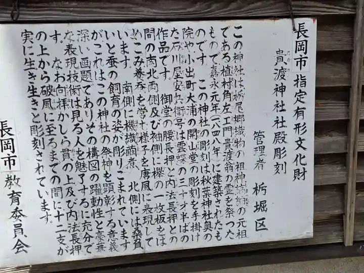 貴渡神社(新潟県)