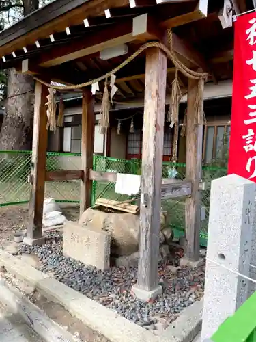 阿保神社の手水