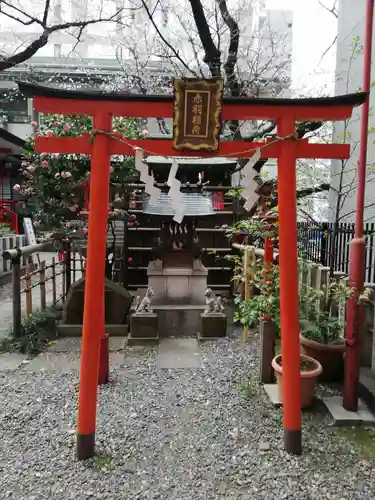 三田春日神社の鳥居