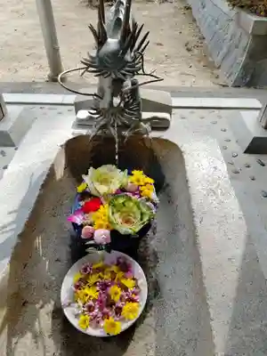 野田八幡宮の手水舎