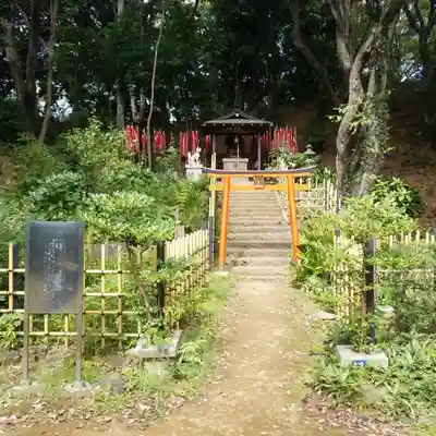 円山随身稲荷大明神の鳥居