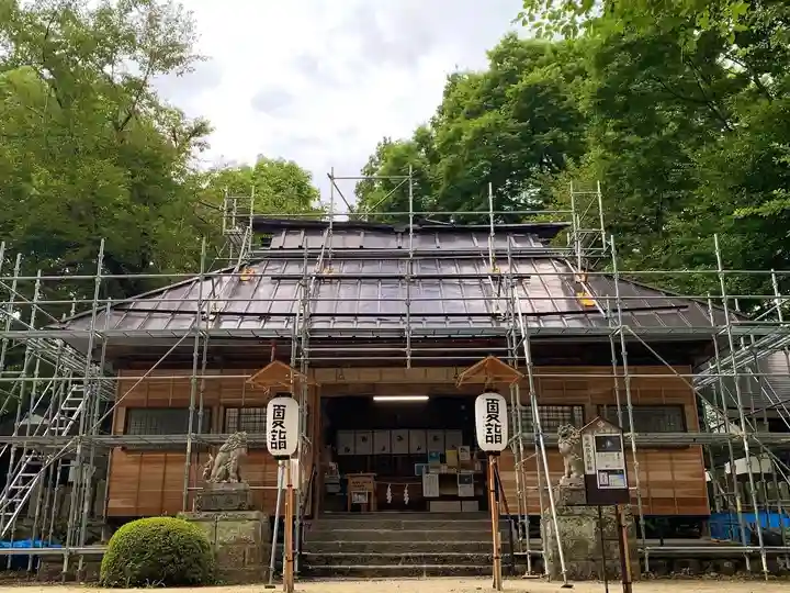 飯笠山神社の本殿・本堂