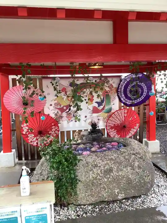 別小江神社の手水舎