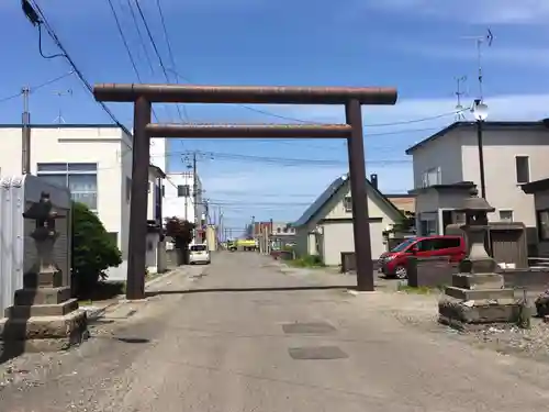 余市三吉神社の鳥居