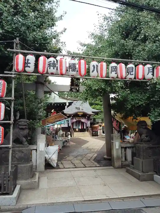 月見岡八幡神社(東京都)