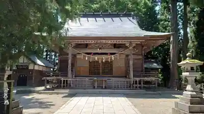 横手神明社の本殿・本堂