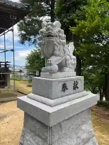飯部磐座神社の狛犬(2022年06月27日(月) 19時47分12秒投稿)