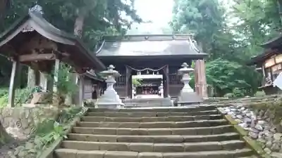 河口浅間神社の山門・神門