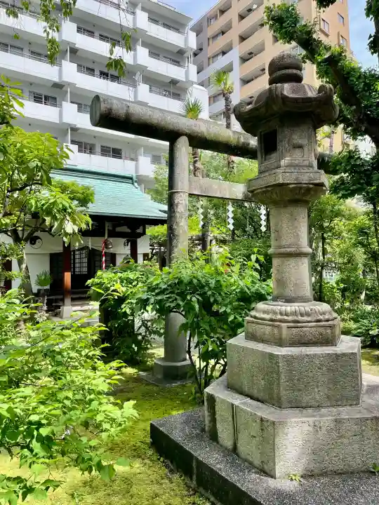 於岩稲荷田宮神社(東京都)
