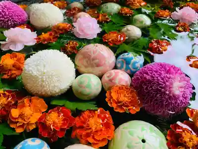 滑川神社 - 仕事と子どもの守り神の手水舎