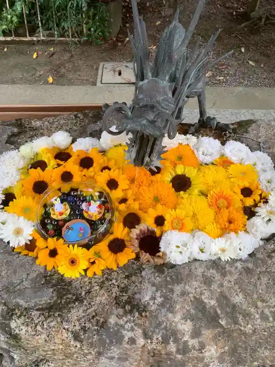 彌都加伎神社の手水舎