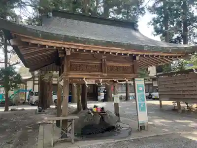 駒形神社の手水舎
