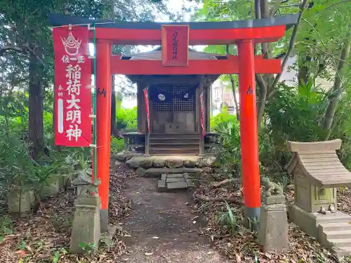 阿伎留神社の末社・摂社