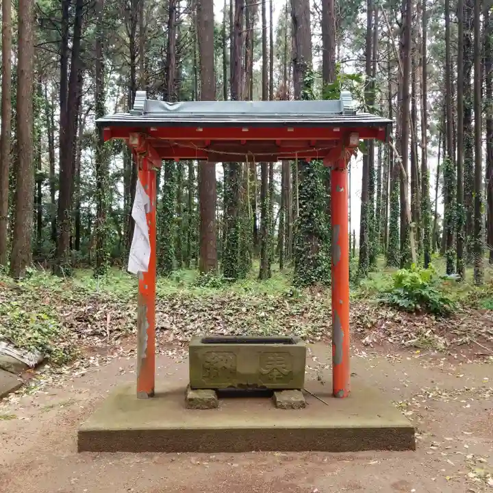 戸隠神社の手水舎