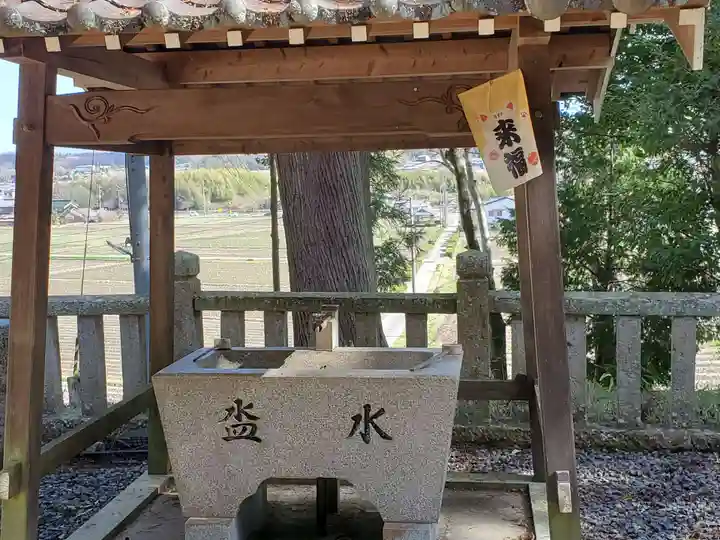 山王神社の手水舎