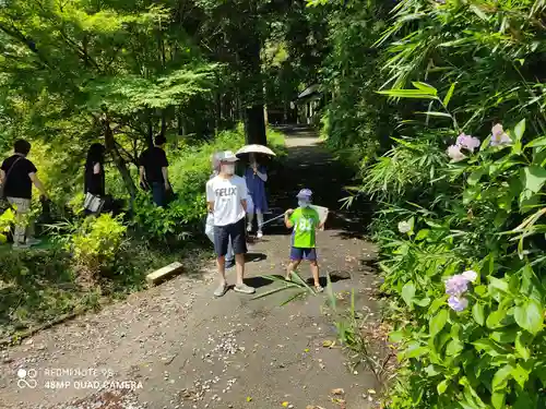 根道神社の自然