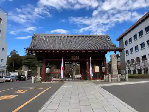 護国寺の山門