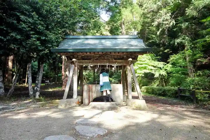 鳥取東照宮(旧樗谿神社)の手水舎