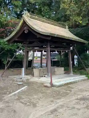 大毛神社(大毛五百入塚)の手水舎