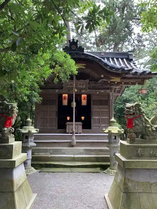 安宅住吉神社の本殿・本堂