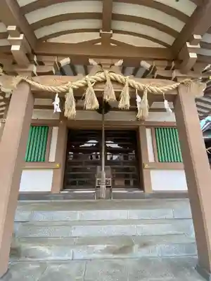 勝田杉山神社の本殿・本堂
