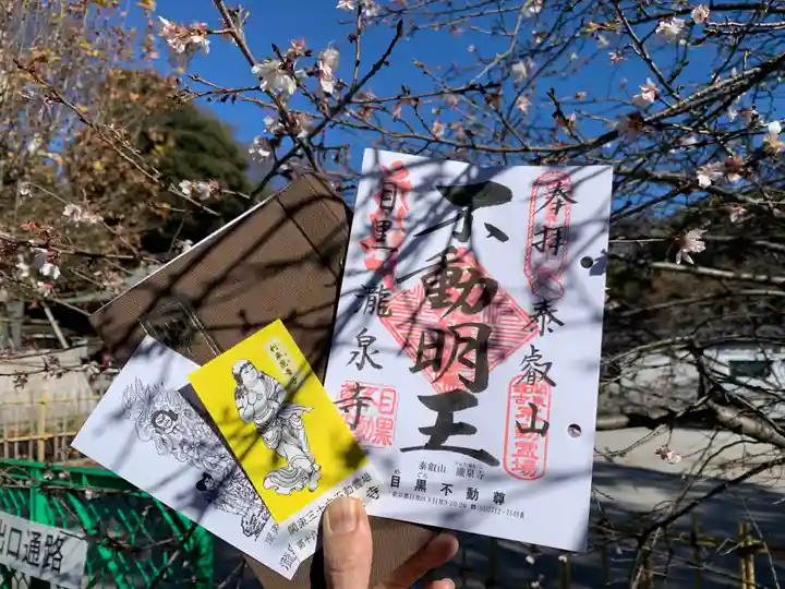 瀧泉寺(目黒不動尊)の御朱印