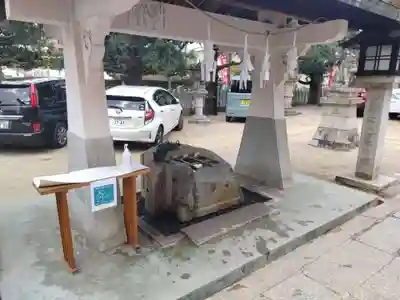 廣瀬神社の手水舎