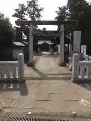 岩井八坂神社の鳥居