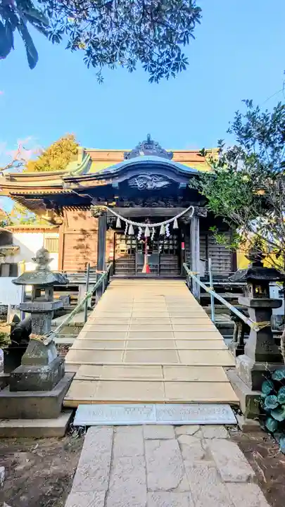 飯綱神社の本殿・本堂