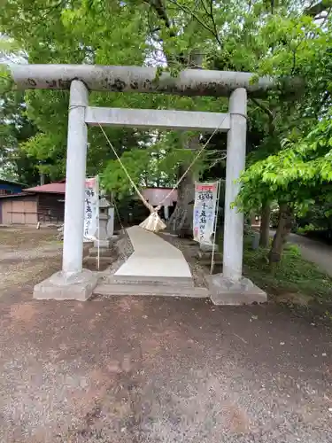 向田神社の鳥居