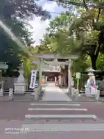 新田神社の鳥居
