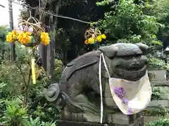 菊田神社の狛犬